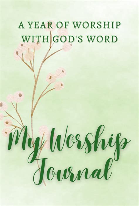 My Worship Journal - Perfect for 2024 (Leap Year): One Year of Worship