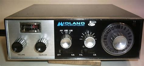 Midland 13 873 Amssb Cb Mobile Solid State Midland Cb Radio Cb