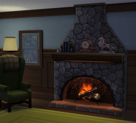 Sims 4 Maxis Match Fireplace Cc And Recolors Fandomspot