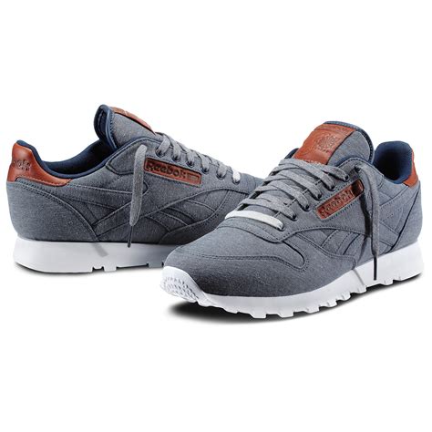 Im gleichen design findest du oberteile mit kurzer. Où acheter la Reebok Classic Leather Salvaged Denim