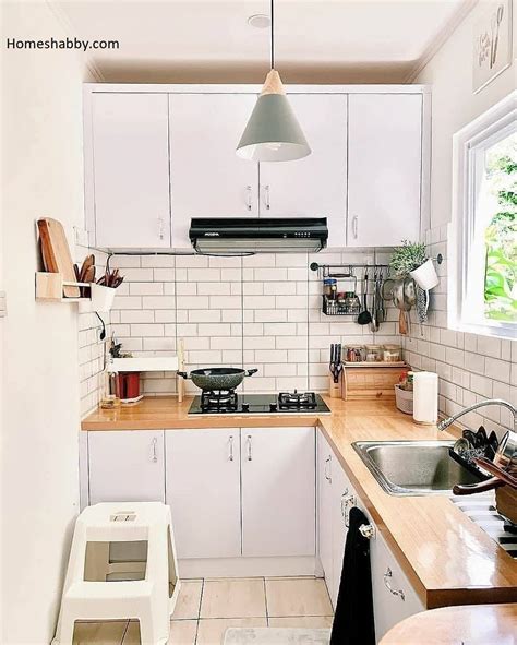 Dapur yang nyaman akan memberikan kesenangan tersendiri untuk anda dan keluarga. Kumpulan Dapur Bentuk L Minimalis Terbaik | Yuno Bike