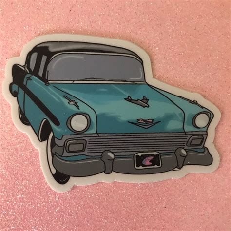 1956 Bel Air Sticker Etsy