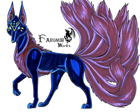 A Nameless Nine Tailed Fox By Farumir On Deviantart