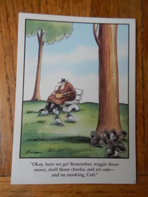Vintage Humorous The Far Side Birthday Card Brand New Humor Of Gary
