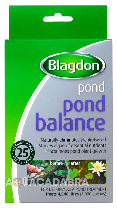 This i discuss how to accurately calculate the true volume of your pond using salt in the article koi treatments. BLAGDON POND BALANCE 3000 GALLON BLANKETWEED WATER ...