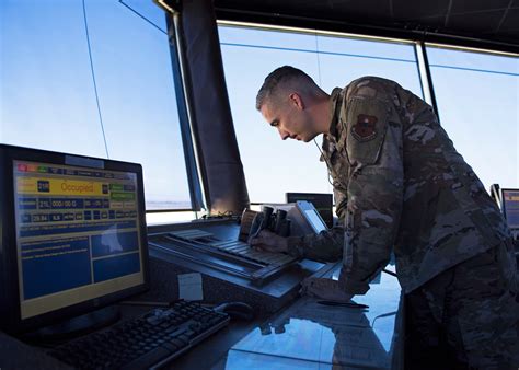 Air Traffic Controllers Maintain Safety Of Pilots Air Force Test