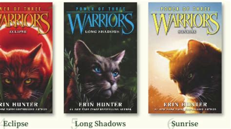 First it's warriors with 6 books, then warriors: The Warrior Cat Books In Order!!!! 2019 - YouTube