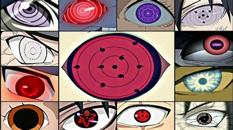 Todas As Técnicas Oculares Dojutsu Da Franquia Naruto Naruto Hokage