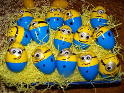 These Minion Eggs Make Me Happy Minion Eggs Easter Egg Decorating