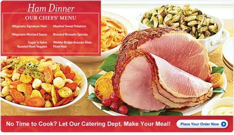 Catering orders are now available through meals 2go at select stores. Wegmans Christmas Dinner Catering - 21 Reasons Why Wegmans ...