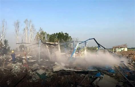 Fireworks Factory Explosion Claims 23 Lives In Suphanburi Pattaya Mail