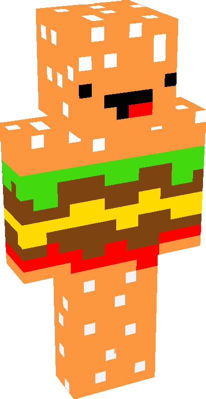 Noob Burger Minecraft Skin Tynker