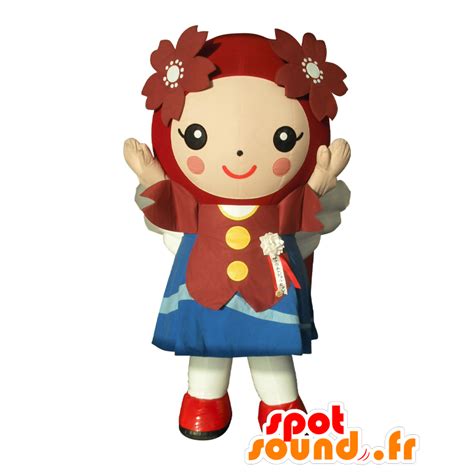 Purchase Sakuraenji Mascot Girl Mascot Dressed In Brown And Blue In