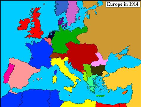 Map Of Europe Before Wwi Diagram Quizlet