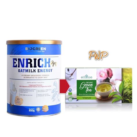 Biogreen2u Online Organic Store Enrich Pro Oatmilk