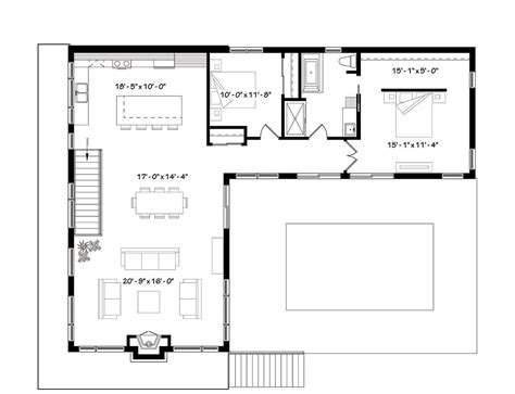 Modern Contemporary Style House Plan 1447 Laeticia Plan 1447 House