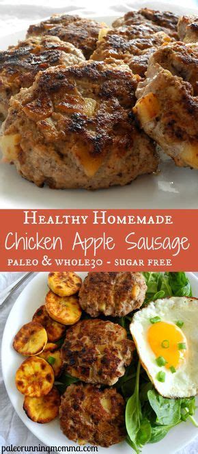 You only need a few simple ingredients, and you can adjust the flavors to suit your family's tastes. Healthy homemade chicken apple sausage #paleo #whole30 #sugarfree @paleorunmomma (With images ...