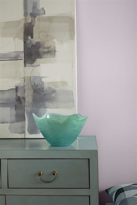 The best blue gray paint colors from designers! Color of the Month: Dusty Lilac | Colorfully BEHR in 2020 ...