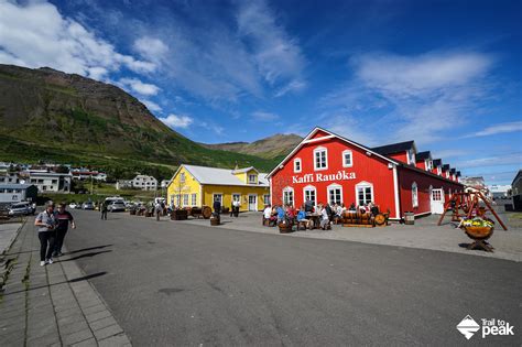 Driving North Iceland Troll Peninsula Olafsfjordur Trail To Peak