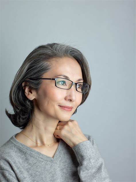 Japanese Gray Hair Style Mayuko Miyahara Mayuko From Japan Over50s