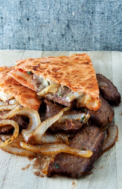 Caramelized Onion And Steak Quesadilla Bs In The Kitchen
