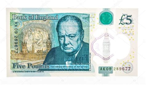 Polymer Uk Five Pound Note Stock Editorial Photo © Urbanbuzz 124714062