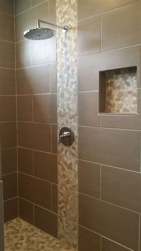 Welcome to our gallery of pebble tile shower floor design ideas including popular types, installation & cleaning tips. It is important to note that ceramic tiles in the bathroom ...