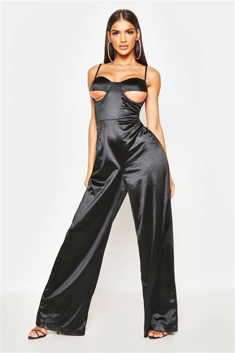 Sexy Satin Dress Satin Jumpsuit Satin Dresses Sexy Dresses Sexy