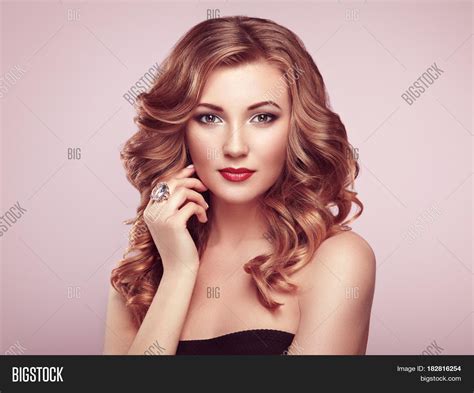 Blonde Woman Long Image And Photo Free Trial Bigstock