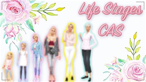 Life Stages Cas The Sims 4 New Intro Youtube