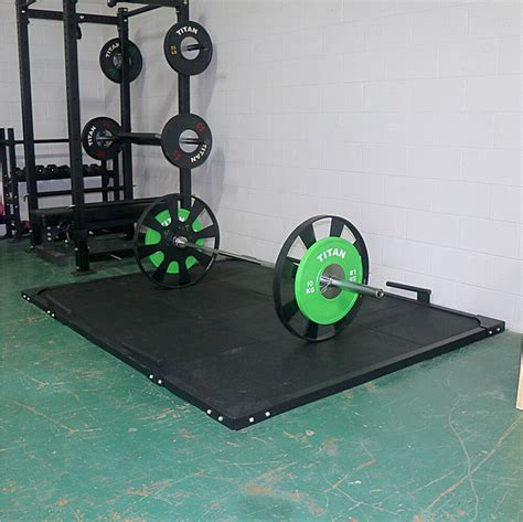 6 Ft X 8 Ft Olympic Lifting Platform Titan Fitness