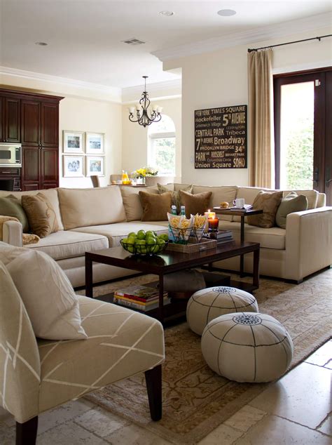 Living Room Ideas With Brown Sectional Couch Bryont Blog