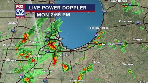 Live Radar Severe Weather Alert For Chicago Area Youtube