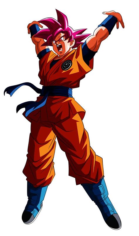Goku Super Saiyajin Dios Render 1 Alt1 By Ssjrose890 On Deviantart