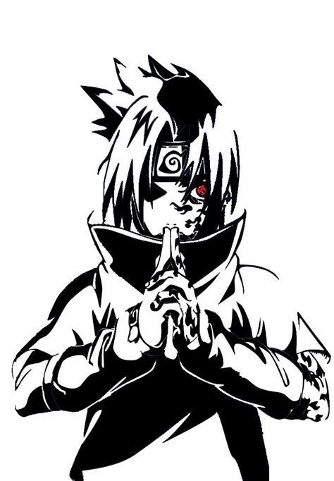 Anime Stencil Naruto Kakashi Naruto Shippuden Sasuke Anime Naruto