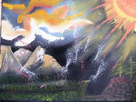 Victory Of Light Over Darkness Painting By Reginald Pierre Fine Art