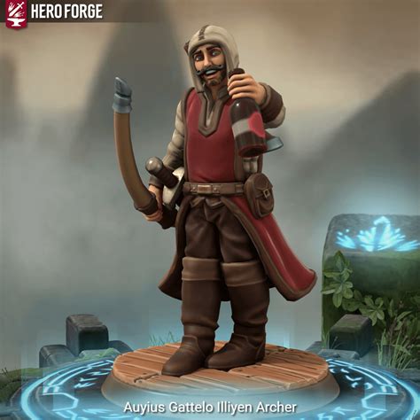 First Time Using Hero Forge And Decided To Make Some Characters From A
