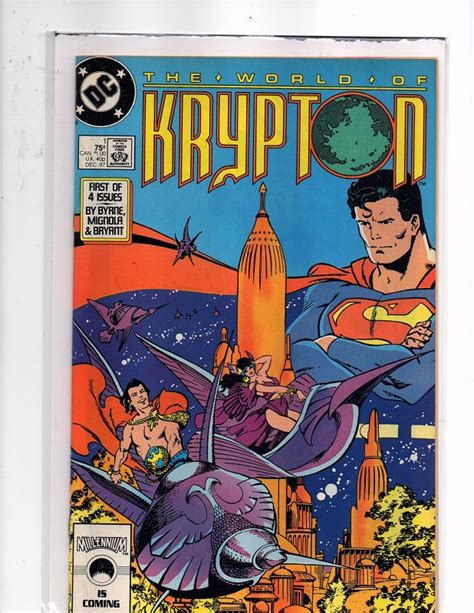 Dc Comics The World Of Krypton 1 Superman John Byrne Mike Mignola Walt