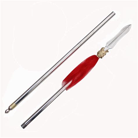 Wushu Stainless Steel Combat Traditional Kung Fu Spears Liu He Spears