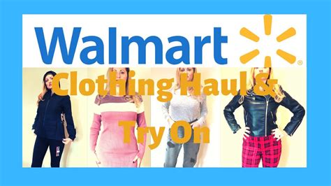 Walmart Clothing Haul And Try On 2019 Youtube