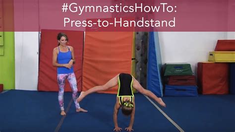 Gymnasticshowto Press To Handstand Youtube