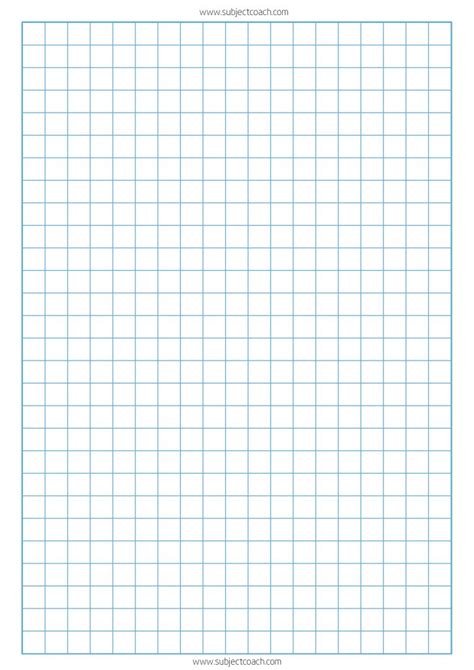 Graph Paper 1cm Printable