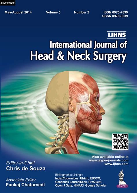 Journal International Journal Of Head And Neck Surgery