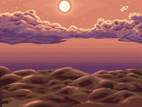 Pixeled Sky By Antuniey On Deviantart
