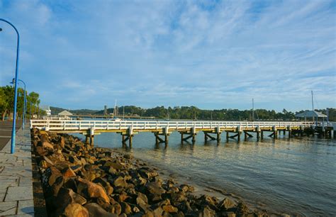 Batemans Bay Foreshore And Jetty Stock Photo Download Image Now