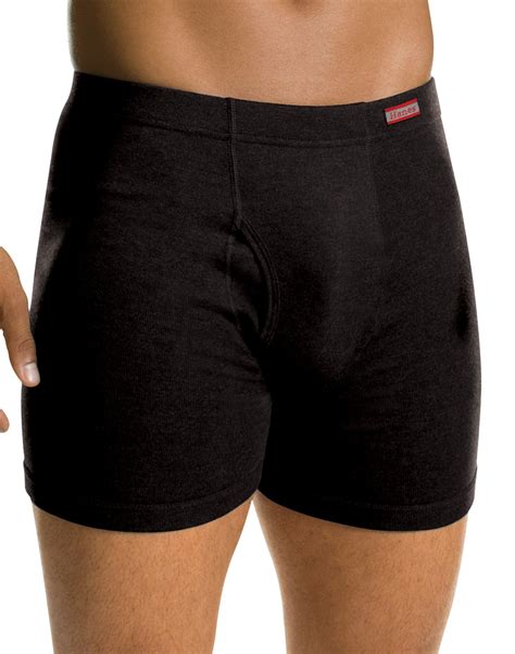 Hanes Men`s Tagless Boxer Briefs With Comfortsoft Waistband L