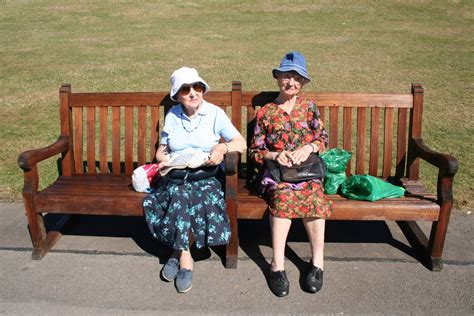 Old Ladies On A Bench Free Photo Download Freeimages