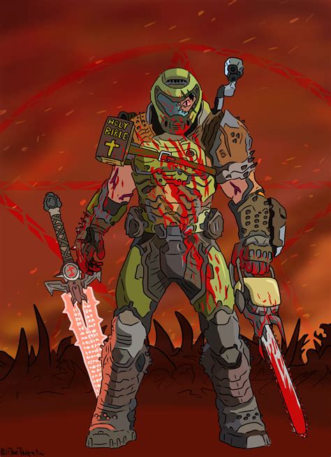 Doom Slayer By Billthethreat On Deviantart
