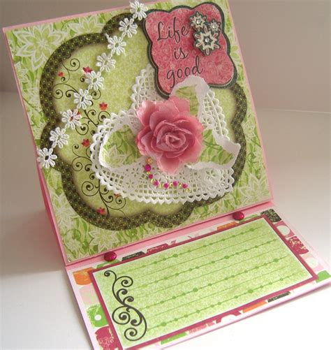 Scoring card stock allow you to fold even heavyweight card stock without any cracking. Free Card Making Project Ideas