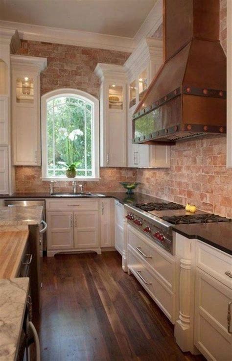 41 Amazing Kitchens Design Ideas With A Brick Wall Brick Kitchen